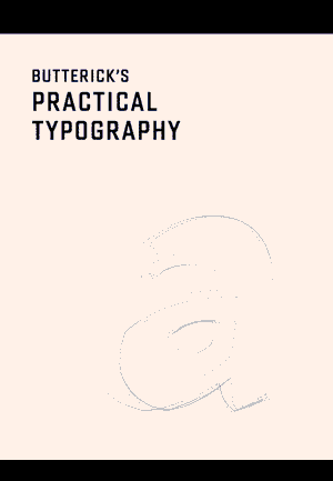Cover of Practical Typography